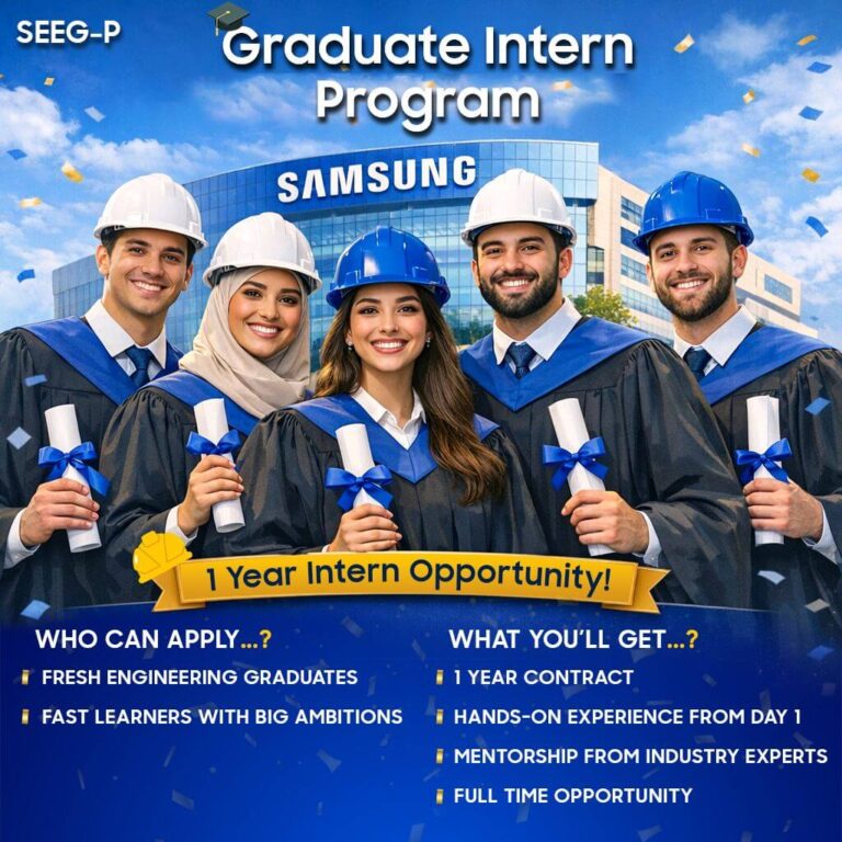 Samsung Electronics Egypt Graduate Engineer Internship Program 2026
