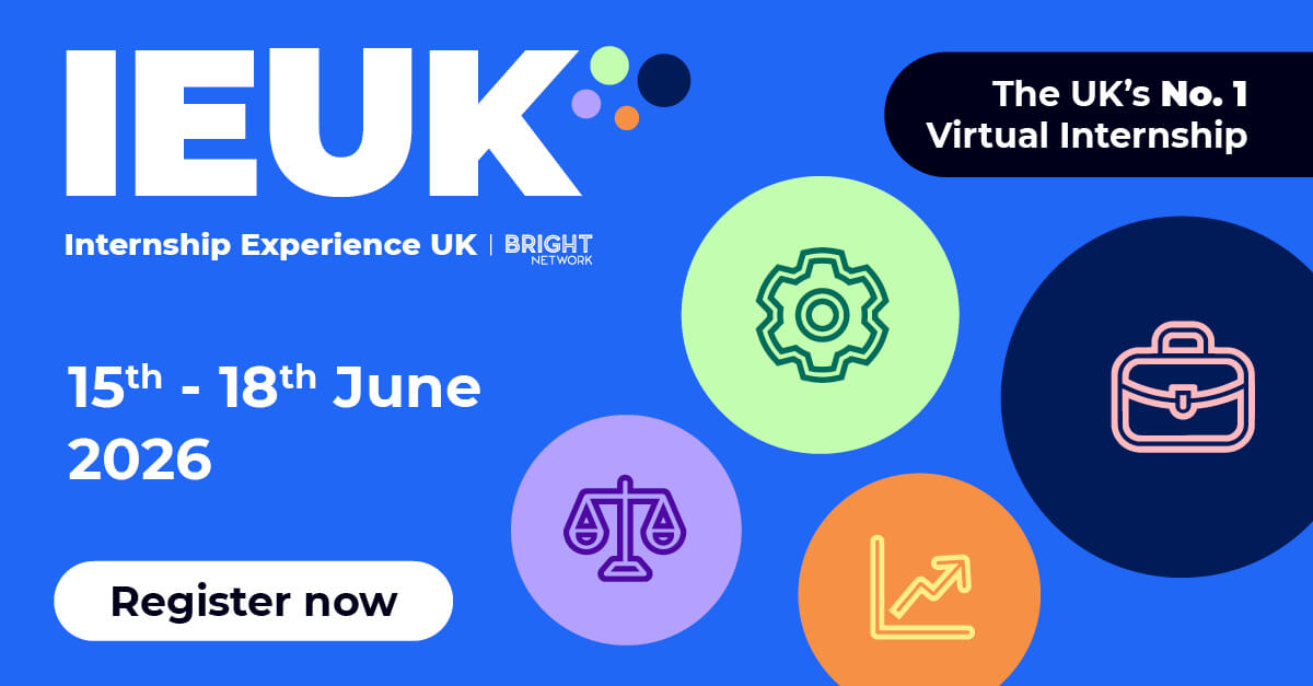 Internship Experience UK (IEUK) 2026 by Bright Network