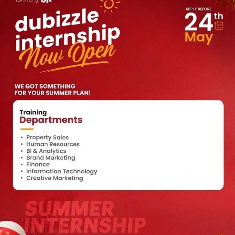 dubizzle Egypt Summer Internship Program
